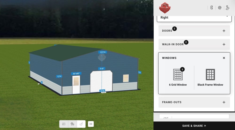 SteelBiltStructures.com3D Designer